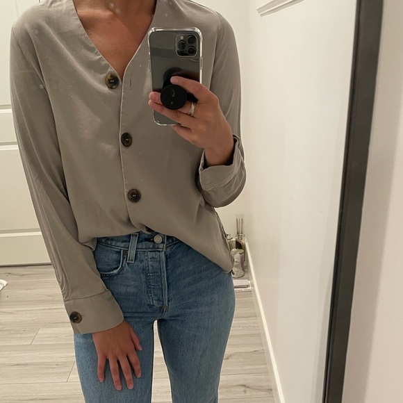 OAK + FORT Tops - Oak + Fort Blouse